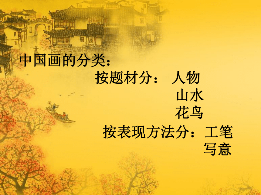 人美版七下 7. 中国画的笔墨情趣 课件（33张）