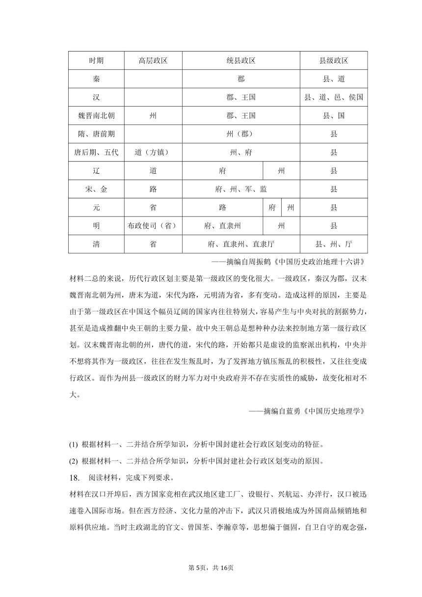 2023年辽宁省农村重点高中协作校高考历史三模试卷（含解析）