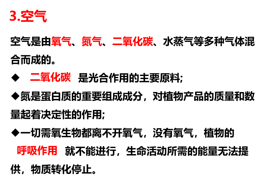 第一章第二节 影响植物生长的因素　课件(共21张PPT)　  2022—2023学年教育科学研究院编劳动技术八年级上册