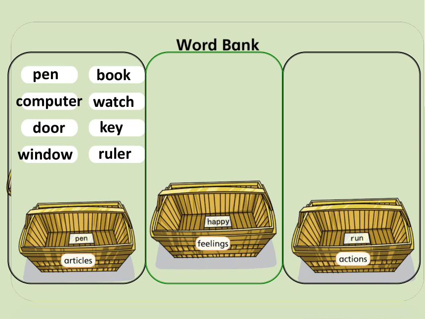 北京版小学英语四年级上册 Unit4 Revision Lesson14 课件(共13张PPT)