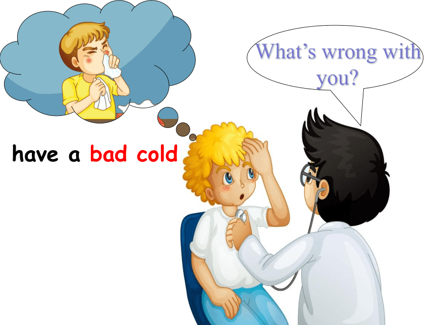 Unit4 What’s wrong with you？Lesson20 课件（15张PPT）