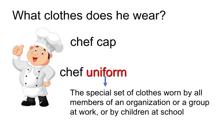 Unit 6 What is he wearing？ Lesson 20 课件(共27张PPT)