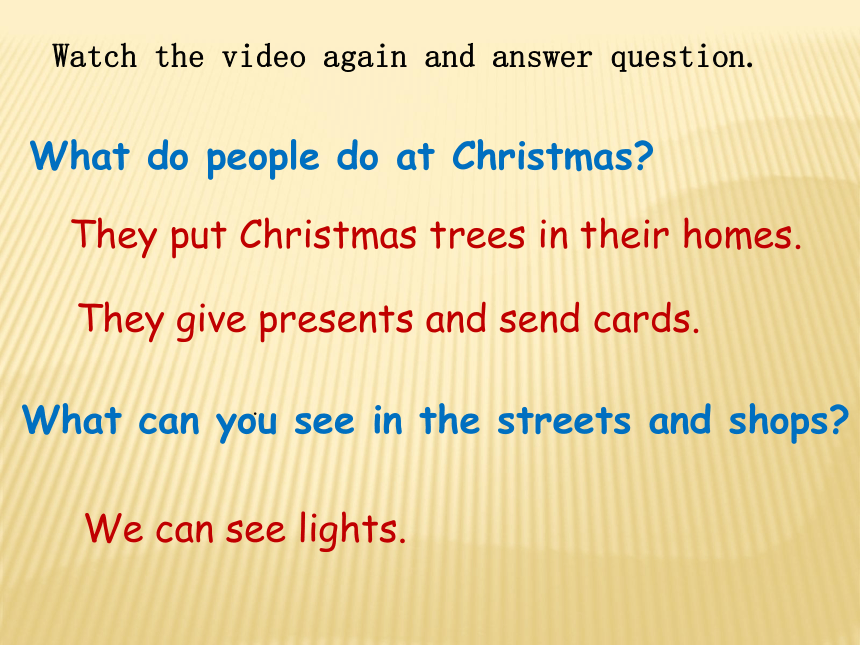 Module 4 Unit 2 Can you tell me about Christmas？课件(共18张PPT)