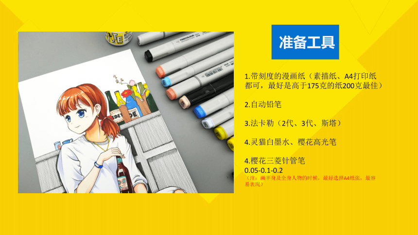 小学中中年级课后服务 少年学漫画--中级课程 21 日式漫画写生人物之创作2(共12张PPT)