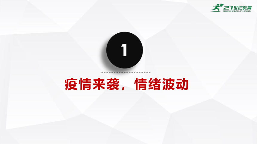 《疫情当前，我不害怕》-高中主题班会课件