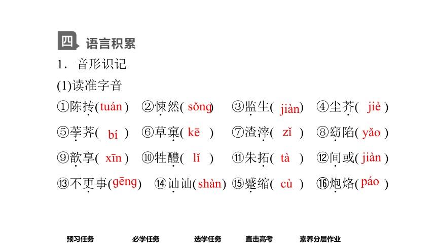 高中语文统编版必修下册--第12课 祝福（课件）(共108张PPT)