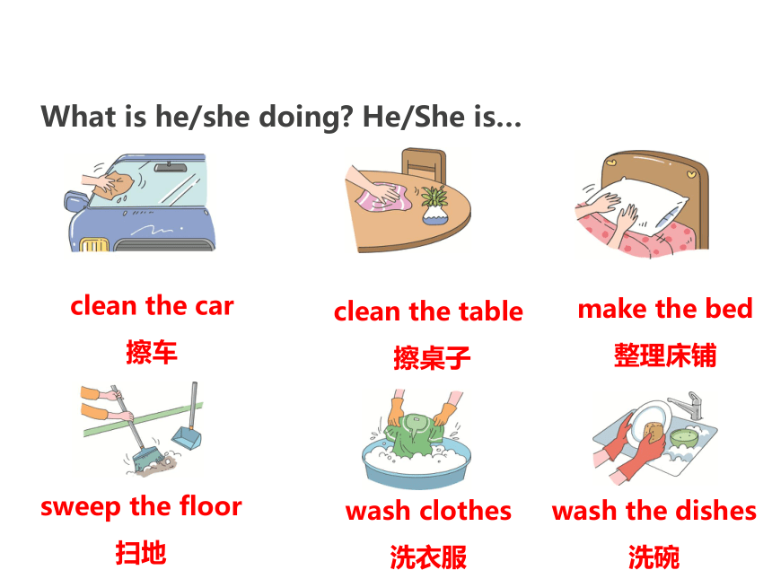 Unit 5 Helping our parents Story time&Grammar time课件（11张PPT)