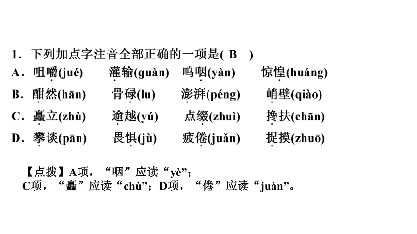 6 老山界 讲练课件——2020-2021学年湖北省黄冈市七年级下册语文部编版(共30张PPT)