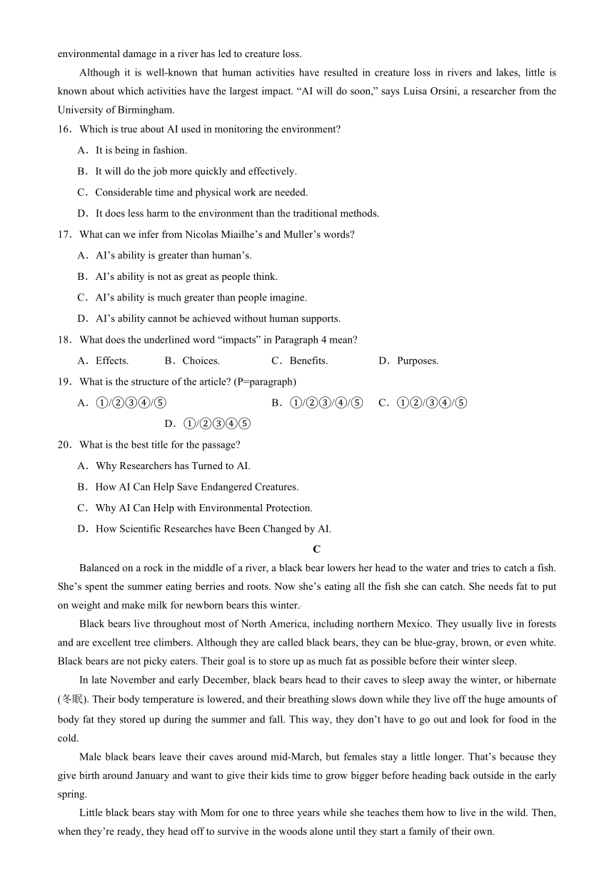 2024年九年级中考英语全真模拟卷（深圳适用02，含解析）