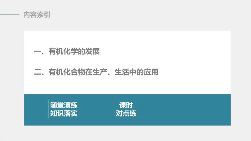 高中化学苏教版（2021）选择性必修3 专题1 第一单元　有机化学的发展与应用（47张PPT）