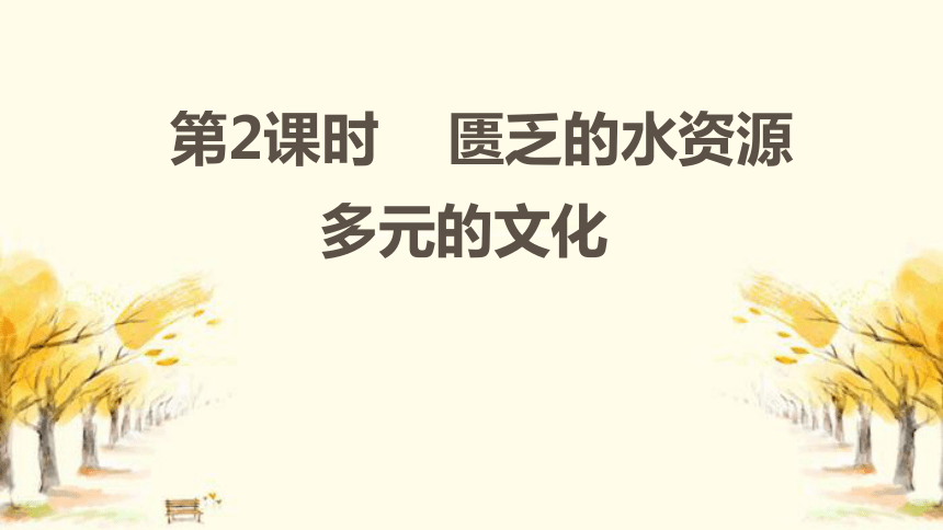 第八章  第一节 中东 第2课时课件(共20张PPT)2022-2023学年人教版地理七年级下册