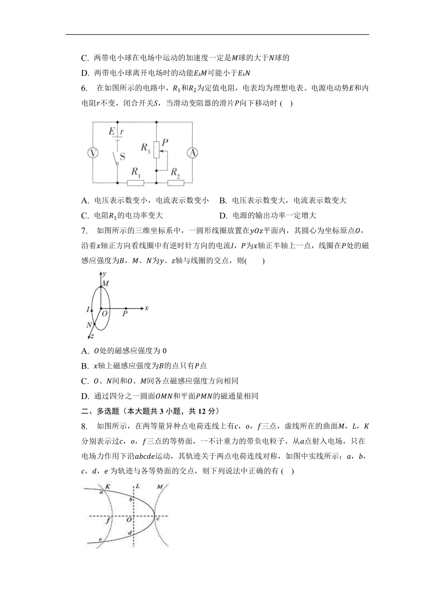 安徽省滁州市定远县育才学校2022-2023学年高二下学期开学考试物理试题（Word版含答案）