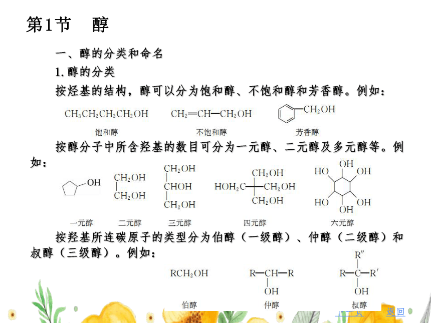 第6章　醇、酚和醚 课件(共60张PPT）《有机化学》同步教学（北京理工出版社）