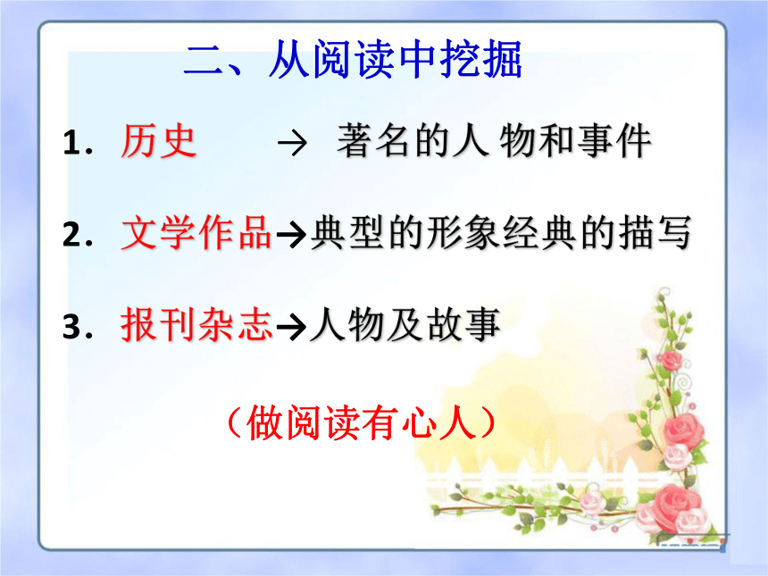 【2022作文专题】记叙文写作技巧 第四讲 记叙文如何选材 课件