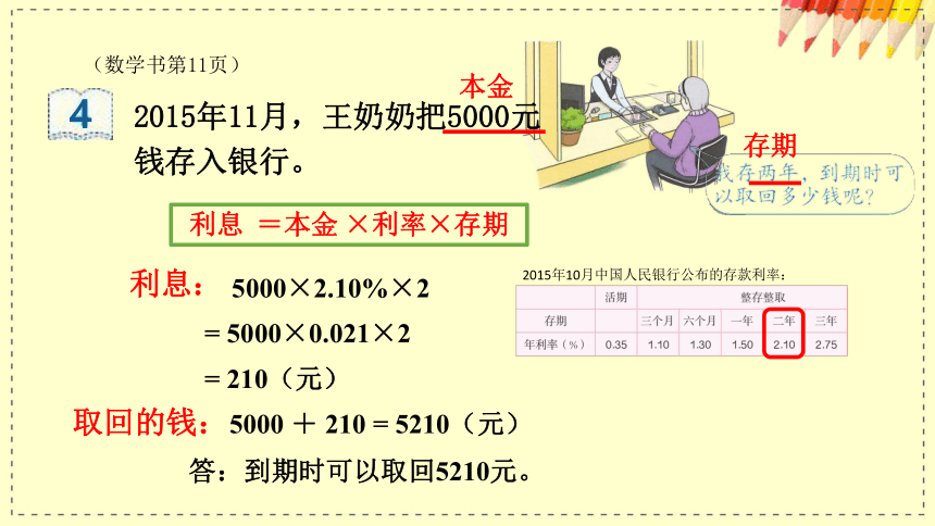 人教版数学六年级下册2.9你会理财吗课件（25张PPT)