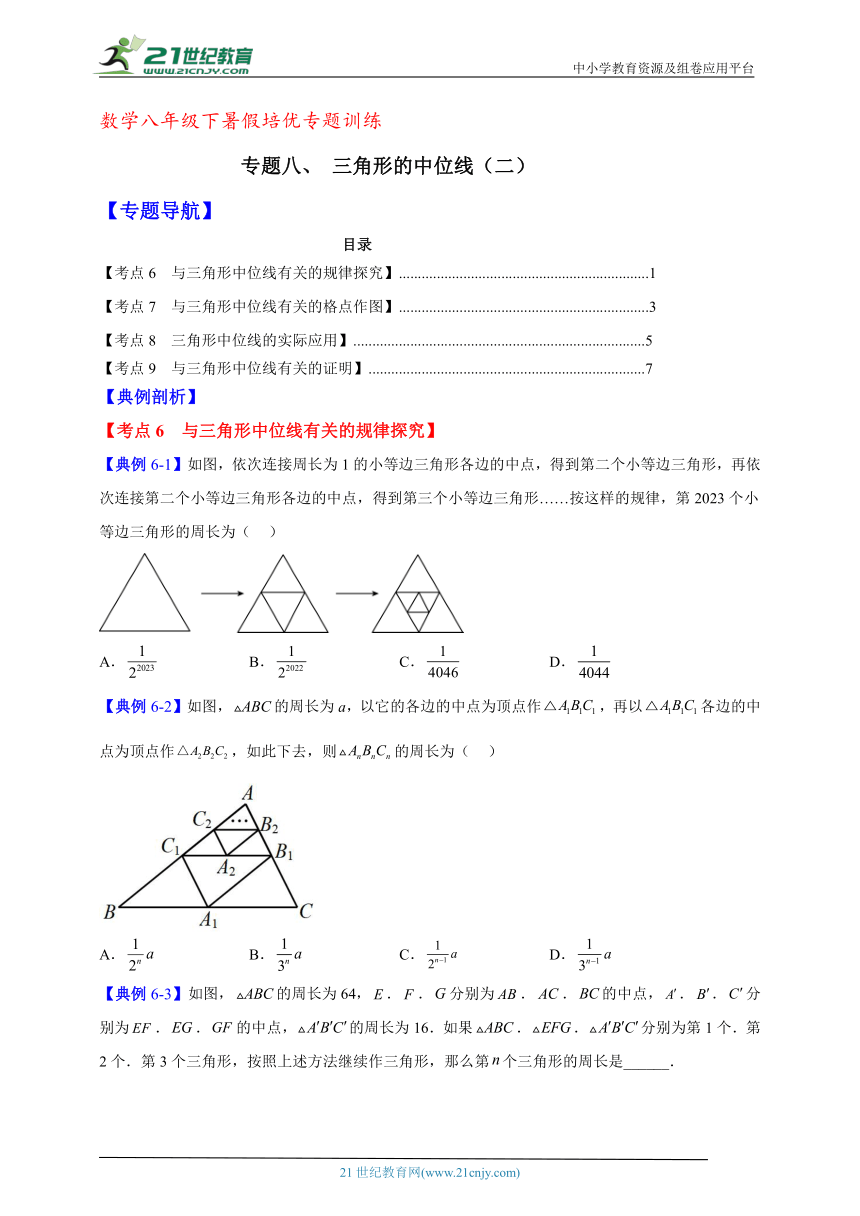 数学八年级下暑假培优专题训练8（含解析）