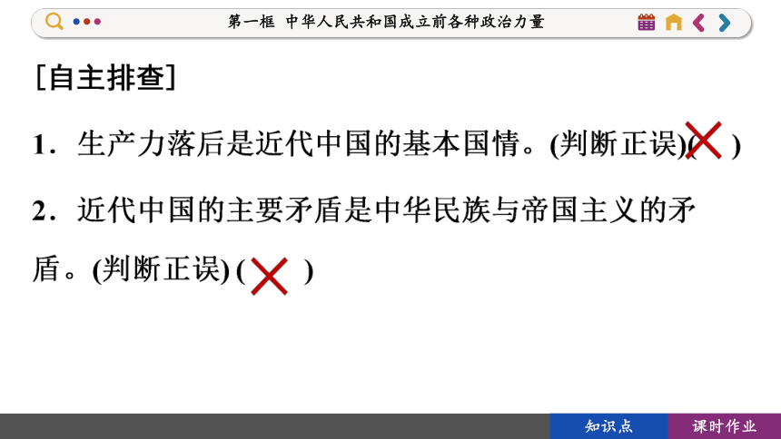 1.1 中华人民共和国成立前各种政治力量 课件(共132张PPT) 2023-2024学年高一政治部编版必修3