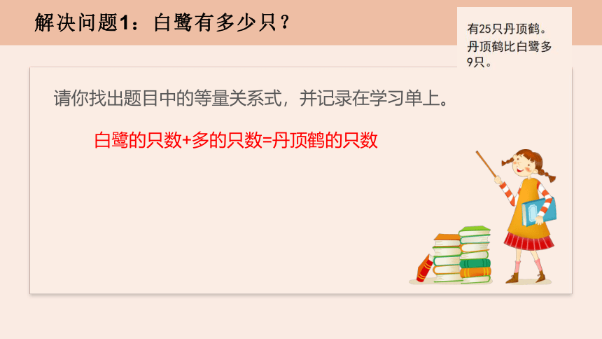 第一单元 列方程解决简单的实际问题课件(共21张PPT)四年级下册数学青岛版（五四学制）