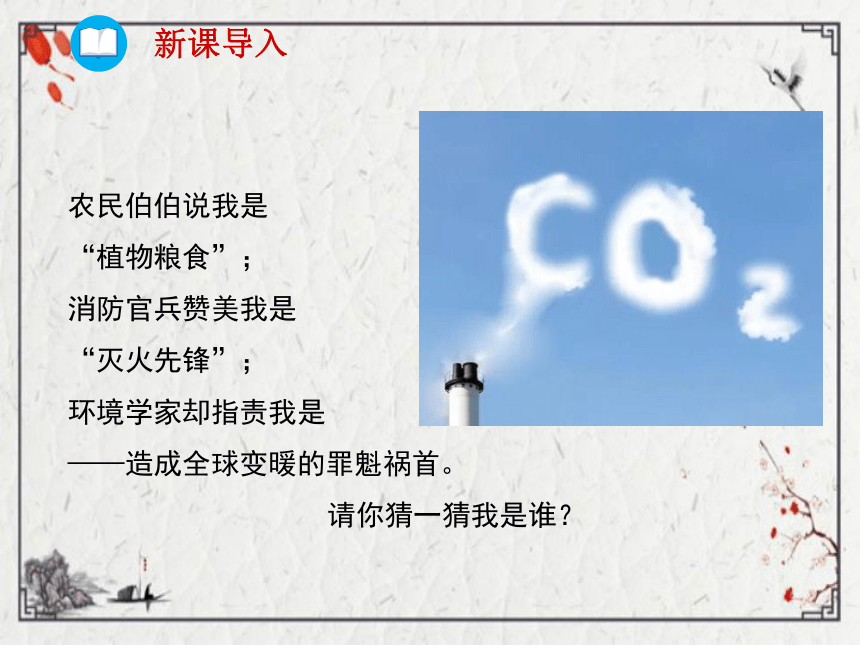 6.3大自然中的二氧化碳课件 2022-2023鲁教版九年级化学（共13张PPT)