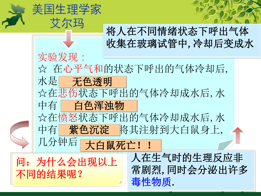 闽教版八年级心理健康教育 17 做情绪的主人 课件 (31张PPT)