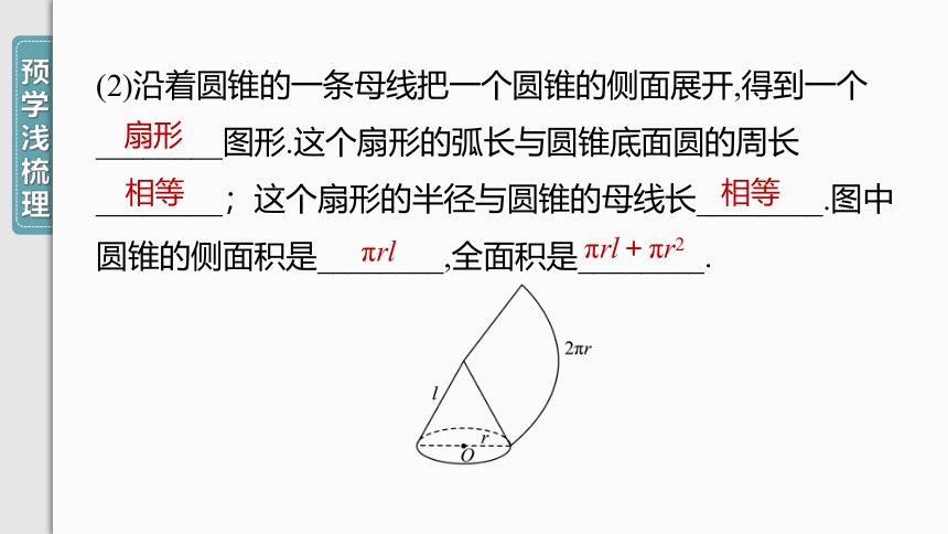 【人教九上数学学霸听课笔记】24.4 第2课时 圆锥的侧面积和全面积 课件（共28张PPT）