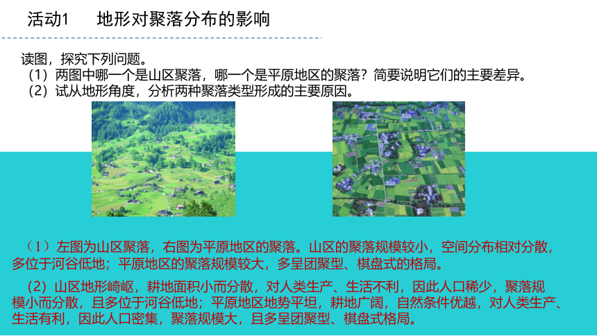 2.3地表形态与人类活动课件 (共26张PPT)