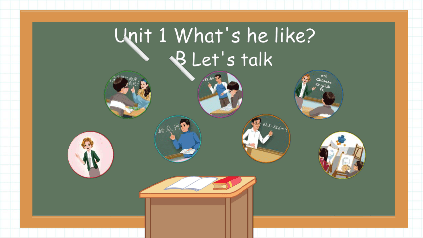 Unit 1 What's he like？ Part B  Let's talk课件 （31张PPT)