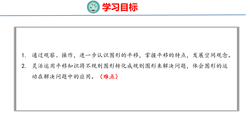 人教版数学四年级下册7.3  平移（2）  课件 (共21张PPT)