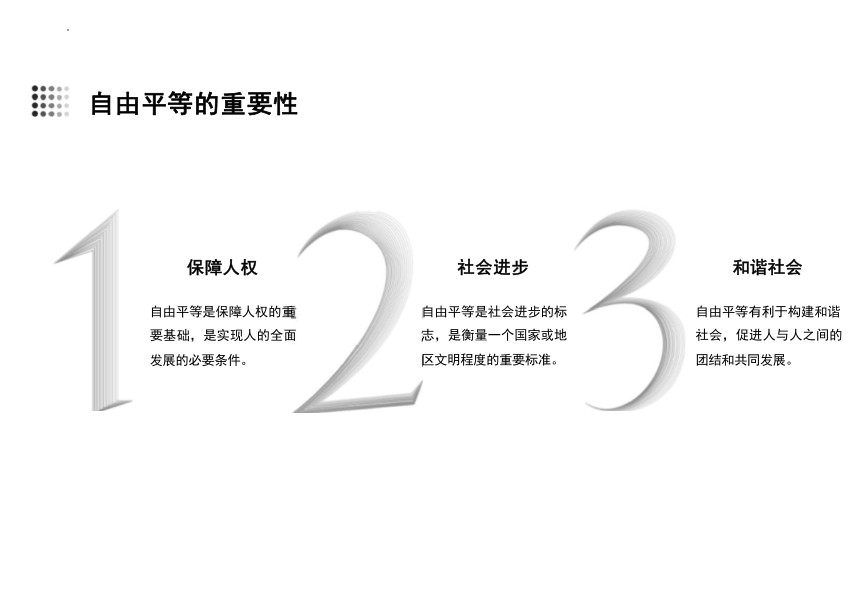 7.1 自由平等的真谛 课件（26张PPT）