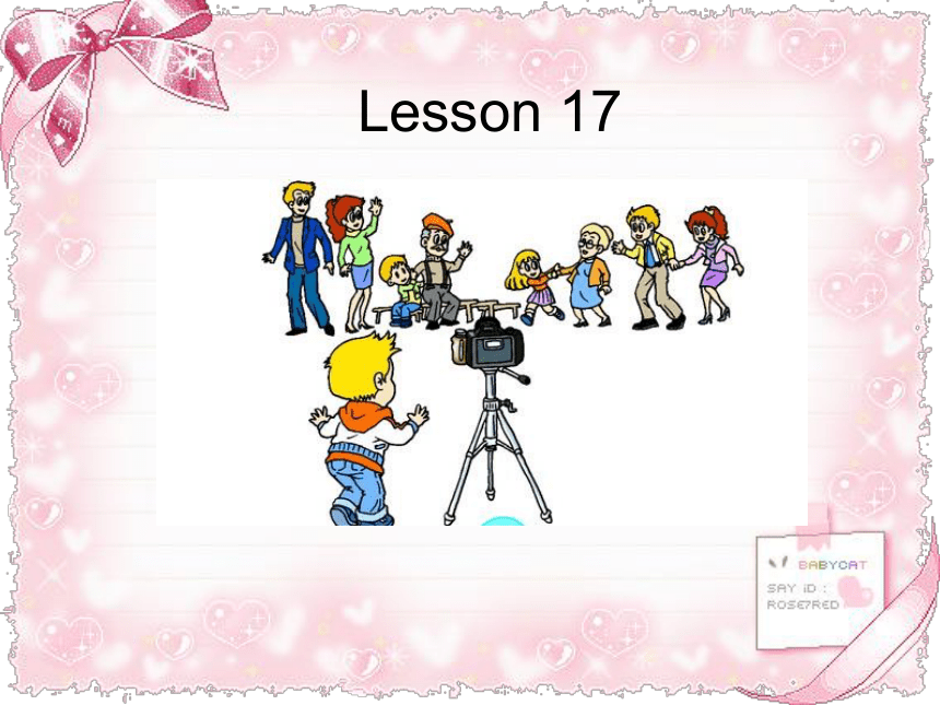 Unit3 This is my father.(Lesson17) 课件(32张PPT)