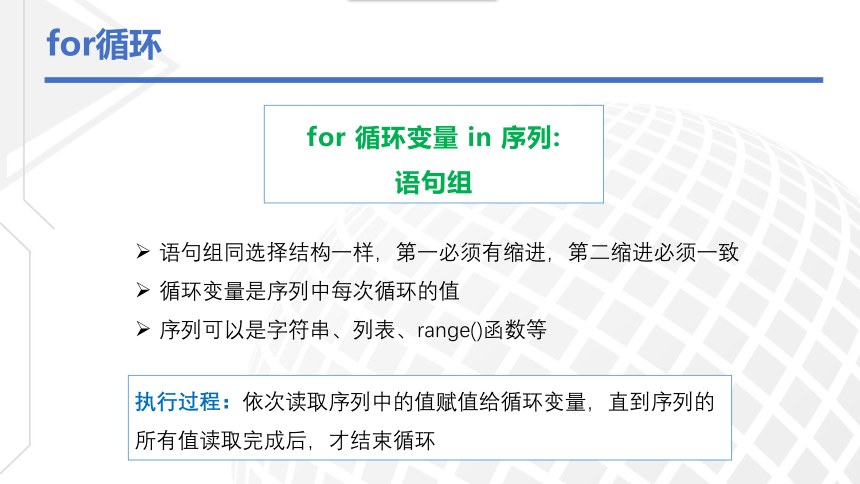 粤教版（2019）4.4Python程序设计-运用循环结构描述问题求解过程 课件