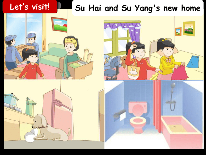 Unit 5 Our new home（Fun time&Cartoon time）课件（共25张PPT）
