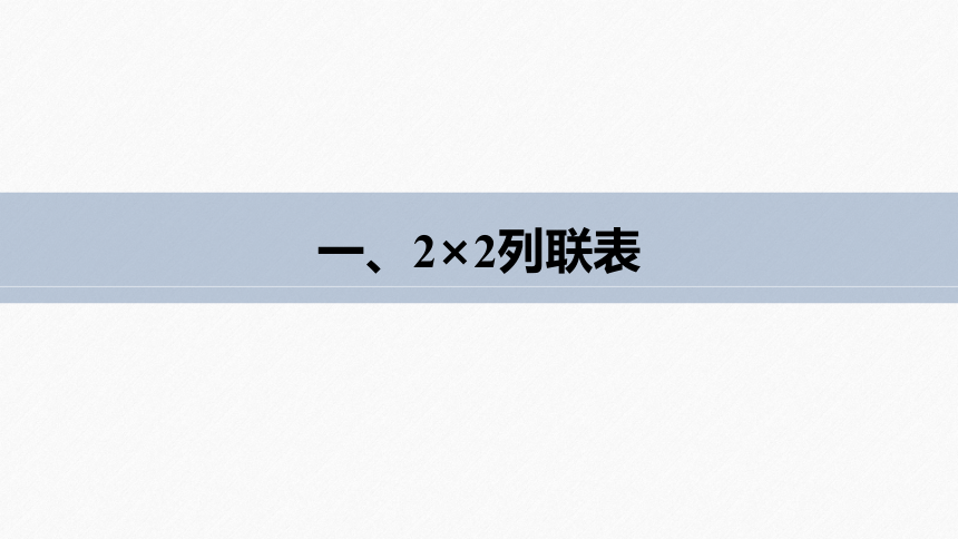 高中数学苏教版（2022春 ）选择性必修第二册  9.2 独立性检验（81张PPT）