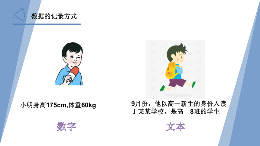 1.1数据及其特征 课件(共21张PPT) 2022—2023学年粤教版（2019）高中信息技术必修1