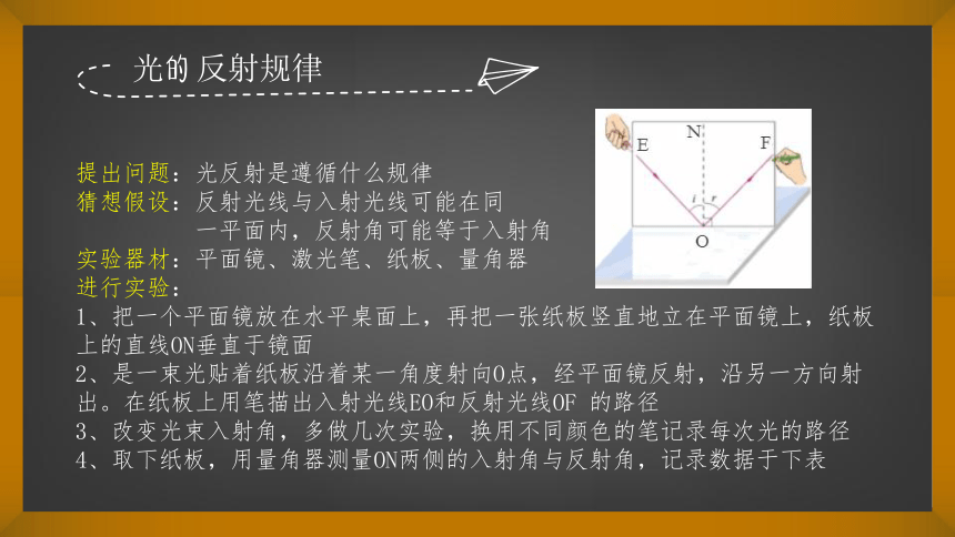 3.2 探究光的反射规律 课件（14张PPT）