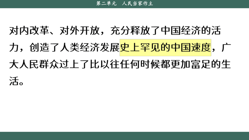 第2单元人民当家作主综合探究  课件(共18张PPT) 2023-2024学年高一政治部编版必修3