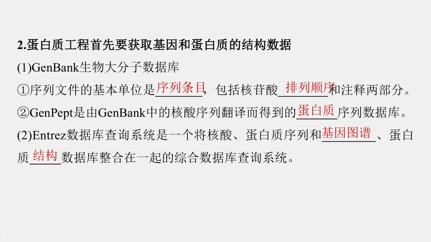 高中生物苏教版（2019）选择性必修3第三章 第三节　蛋白质工程（66张PPT）