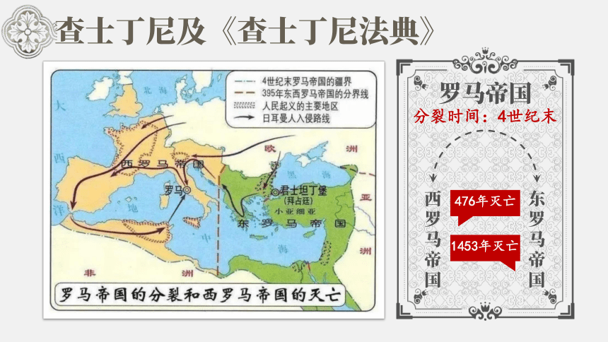 第10课 拜占庭帝国和《查士丁尼法典》课件(共31张PPT)