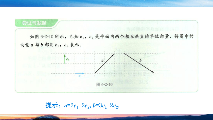人B版（2019）数学-必修第二册-第六章向量-§2.3平面向量的坐标及其运算(共28张PPT)