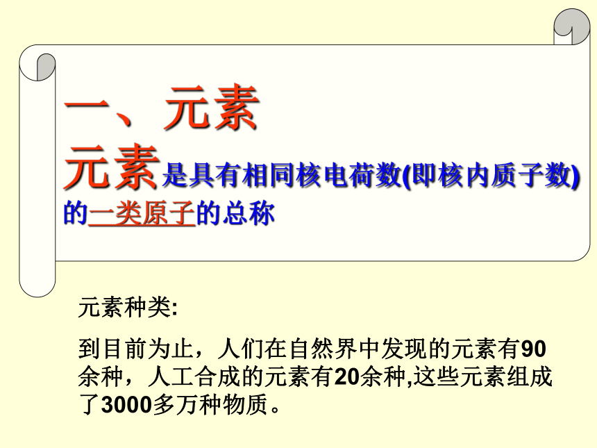 鲁教版（五四制）八年级全一册化学3.2 元素 课件 （26张PPT）