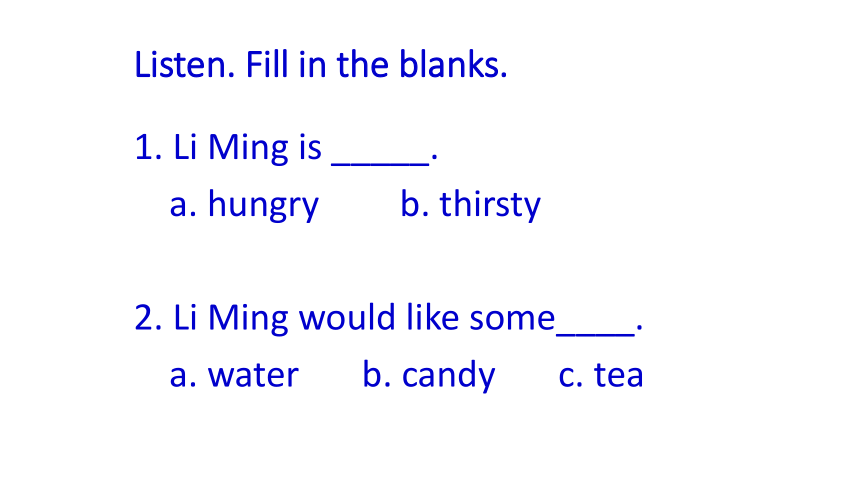 Unit 1 Lesson4 Who Is Hungery课件（39张PPT)