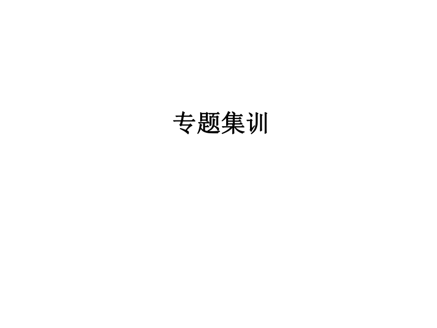 外研版八年级英语下册课件：专题集训 B (共19张PPT)