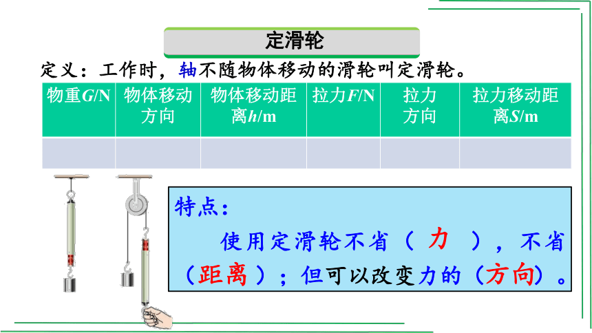 12.2滑轮【2022春人教版八下物理精品课件】(共26张PPT)