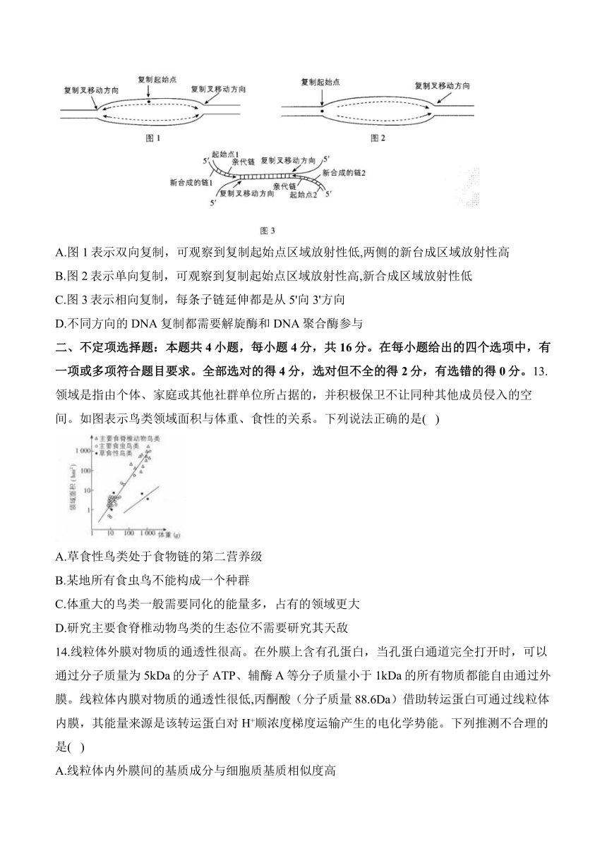 2024届高考生物模拟卷 【湖南卷】（含解析）