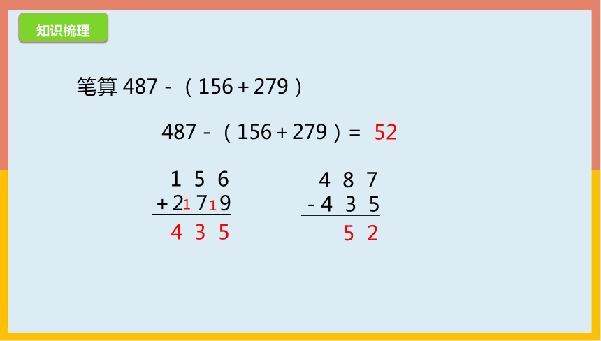 北师大版 数学三年级上册 总复习9.1数与代数（课件）（共25张PPT）