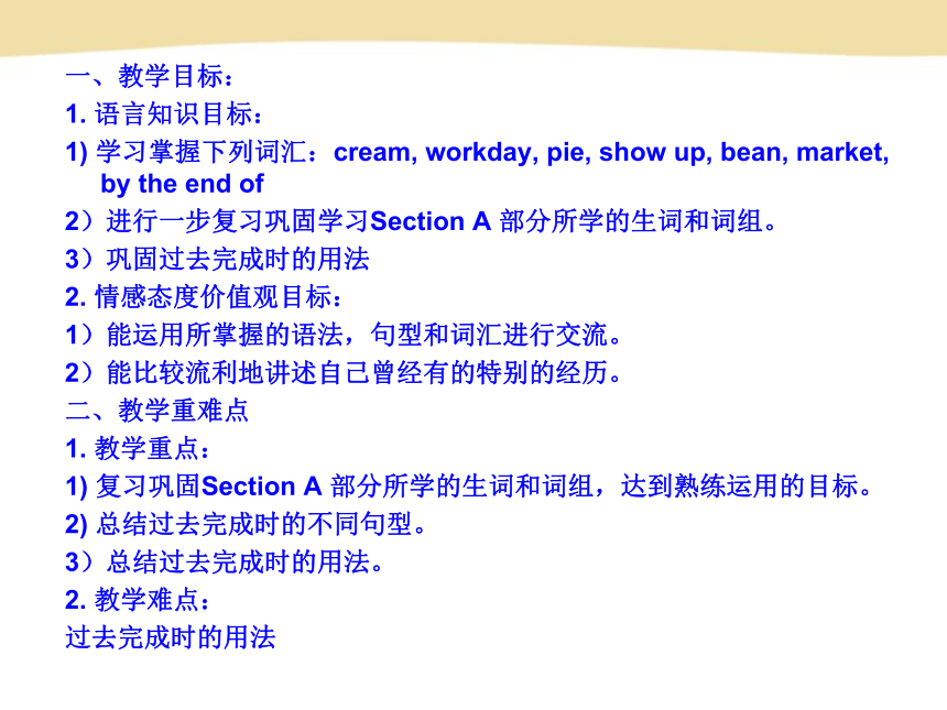 人教版九年级下册 Unit12 Life is full of the unexpected. SectionA Grammar focus 4a-4c 课件(共21张PPT)