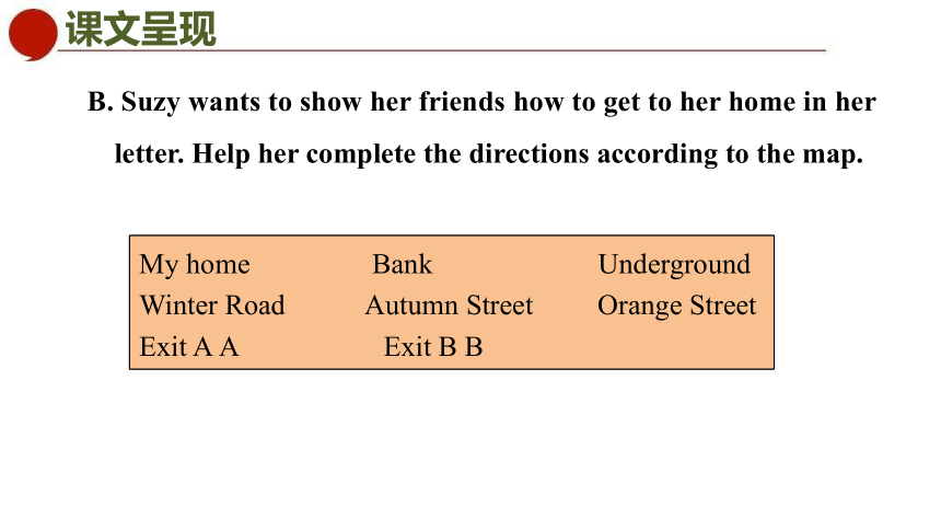 初中英语牛津译林版七年级下册同步课件 Unit 4 Finding your way Period 5 Task & Self-assessment(共31张PPT)