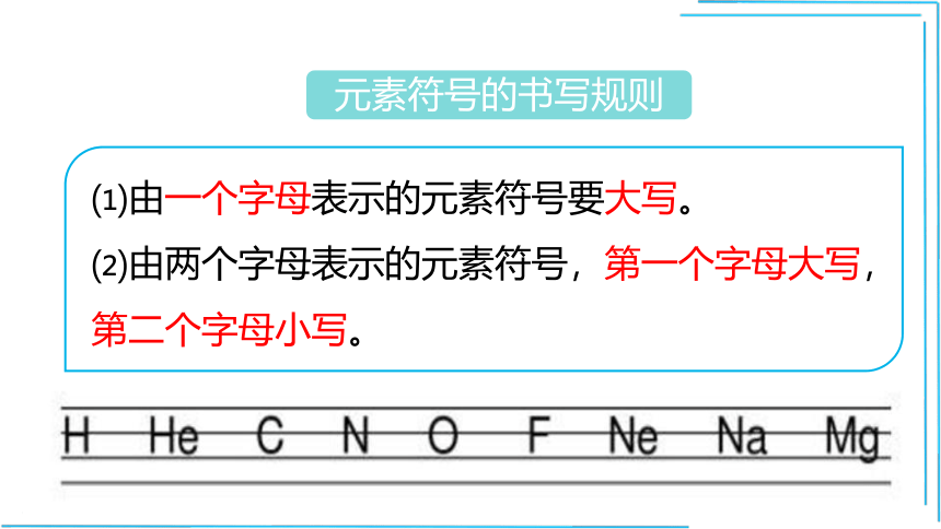 【人教九上化学最新课件】3.3.2 元素符号和元素周期表(课件29页)