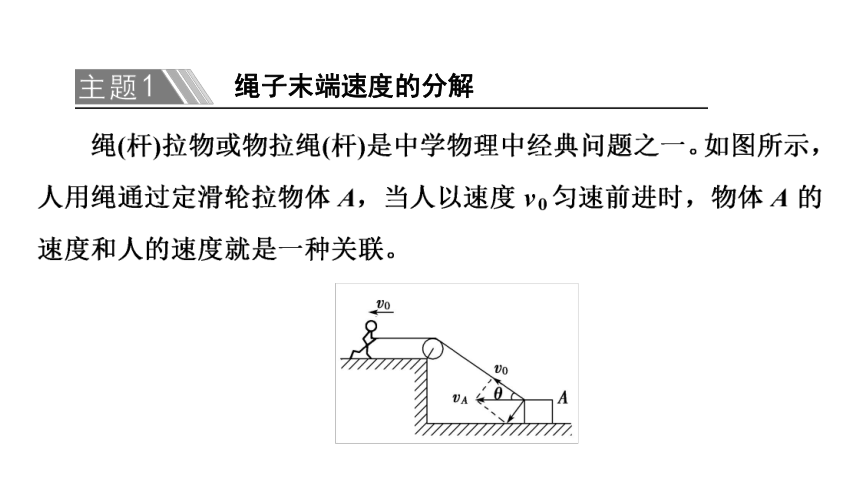 粤教版（2019）高中物理 必修第二册 第1章 章末综合提升课件