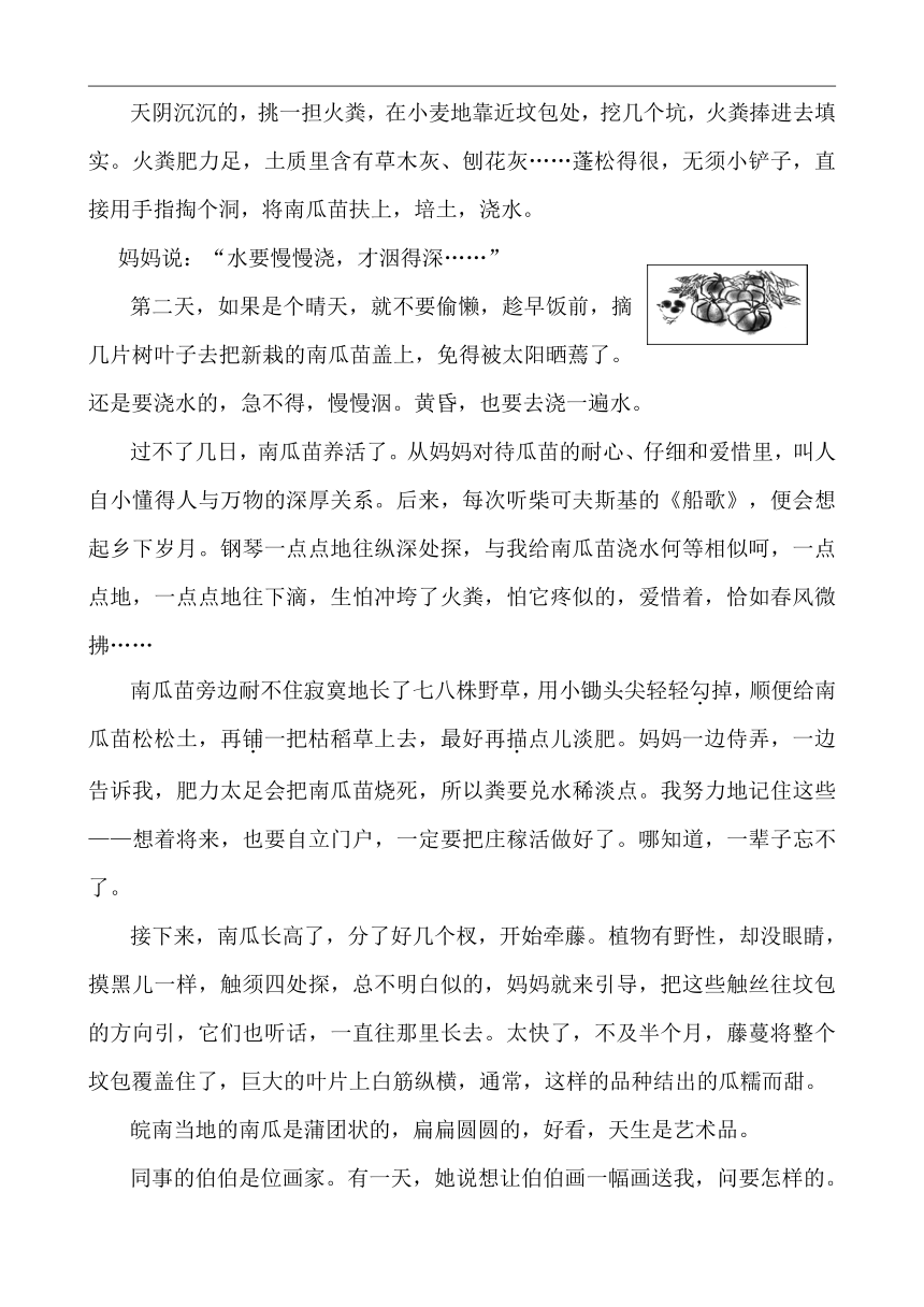 【中考】（河北）初中语文 冲刺精练 专题一 记叙文阅读 （word版含答案）